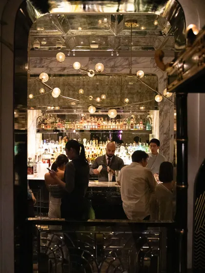 The stunning ambiance of Stella at Capella Bangkok during our takeover. It was a perfect setting to showcase our cocktails and share a piece of our world with the vibrant city of Bangkok.