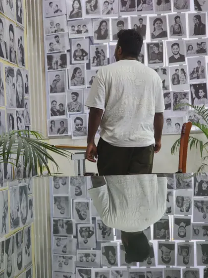 Looking at the wall of art, I'm reminded of every story and every emotion I've had the privilege to draw.