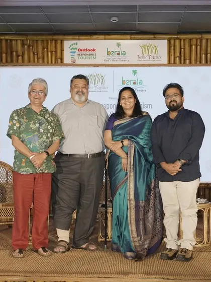 Pictured with fellow jury members at the Culture & Heritage Awards. Collaborating with other illustrious experts is always an inspiring experience that enriches my own practice.