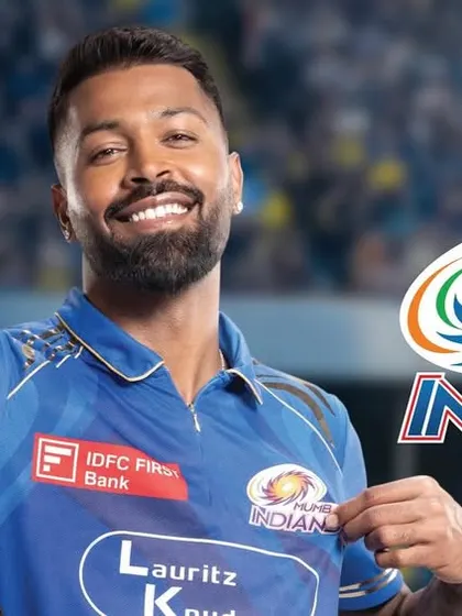 A confident portrait of Hardik Pandya for the 'Kung Fu Pandya' creative. These individual shots were key components of the larger campaign.