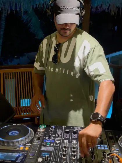Adjusting the levels and getting the mix just right. The technical side of DJing is just as important as the track selection.