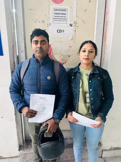 This couple just received their registered marriage documents. My team and I are here to guide you through the entire process.