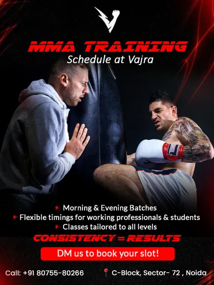 Our training schedule includes morning and evening batches with classes tailored to all levels. Consistency equals results.