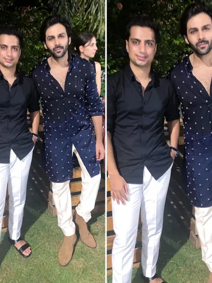 Met the vivacious Kartik Aaryan at an underground wedding. It was a great time performing and connecting with this B-town star.