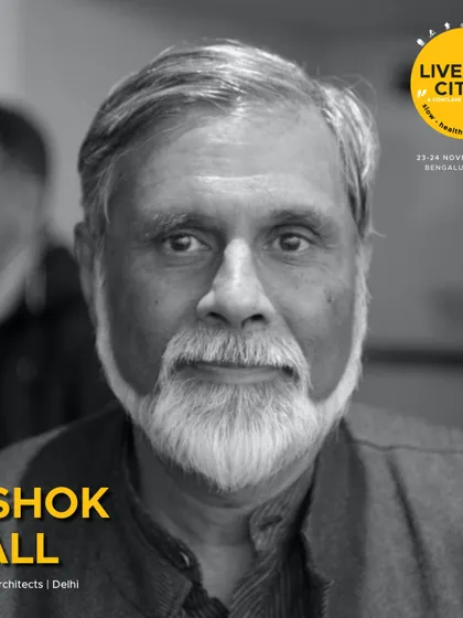 It is always an honor to share my experience. This was from the Liveable Cities Conclave, where I spoke about the importance of designing environmentally sustainable buildings for our future.