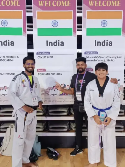 Team CTA 247 India, represented proudly at the World Taekwondo Culture Expo.