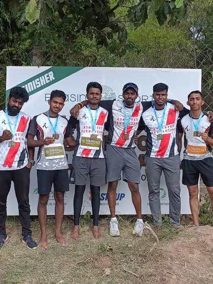 More members of the Athletes Revolution team after conquering the ultra marathon. We train together and we finish strong together.