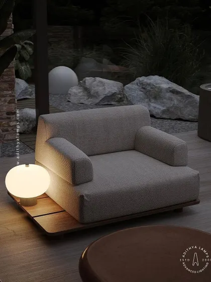 A showcase of our diverse modern table lamps. This selection includes a sleek adjustable reading lamp, a minimalist LED bar lamp, a smoked glass ambient light, and a glowing orb, demonstrating options for every style and need.