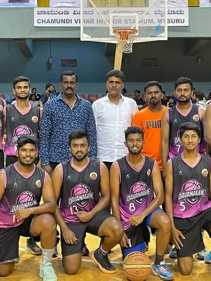 The Bangalore Rural Division team in Davangere, runners-up at the Dasara CM Cup 2023.