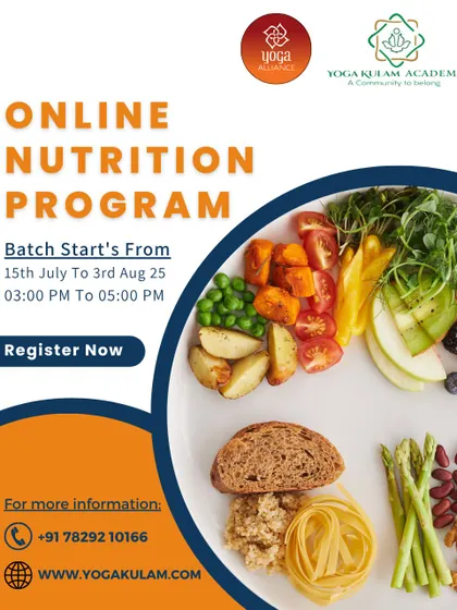 This poster for our nutrition program highlights the comprehensive nature of the meals we teach you to plan. From grains and pasta to fresh vegetables and fruits, you will learn how to build a balanced plate that supports overall health and addresses specific dietary requirements.