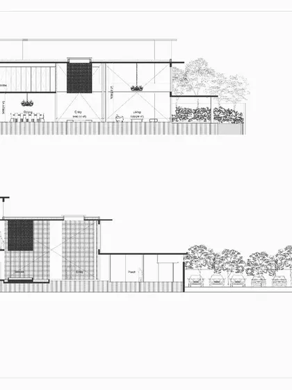 These plans and renders are for a 25,000 sqft modernist home. The design is conceived as a private, inward-looking structure that opens up to beautifully layered internal courtyards and social spaces, creating a personal sanctuary that balances grandeur with intimacy.