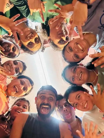 Another post-session group photo filled with fun and crazy faces. We work hard and have a great time doing it, and that’s what makes our community so special.