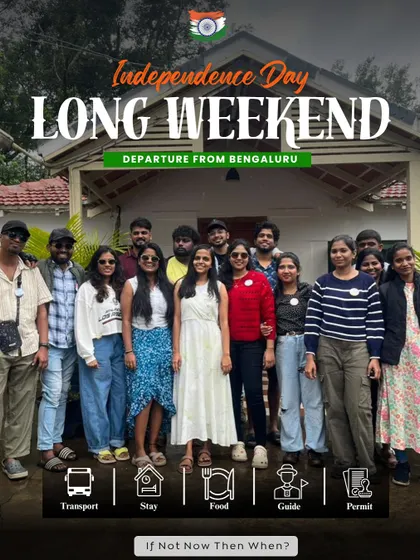 I organize special long weekend trips for holidays like Independence Day. These all-inclusive packages cover everything from transport to permits, so you can just enjoy your break.