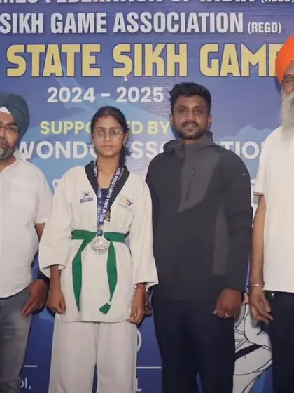 Congratulations to Riya for winning a silver medal at the Delhi Sikh Games 2024. A fantastic achievement.