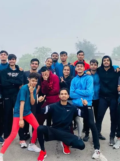 Another great shot of our team after an outdoor workout. These sessions build not only stamina but also the bonds that make us a strong family.