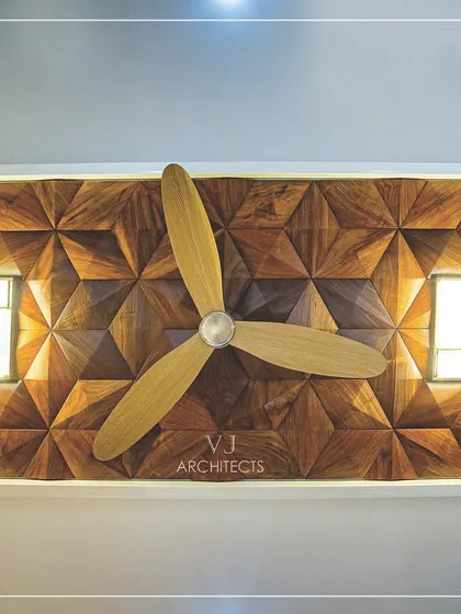 A duplicate of the custom ceiling fixture, showing how form and function can be seamlessly combined.