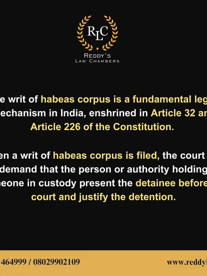 The writ of Habeas Corpus is a powerful tool to challenge illegal detention. This series explains what it is, who can file it, and how it protects your fundamental right to liberty under the Indian Constitution.