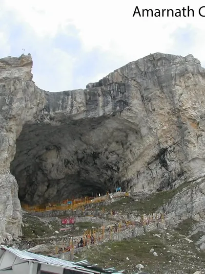 The Amarnath Cave Temple is one of the 18 Maha Shakti Peethas, housing a naturally formed ice Shiva Lingam. It is a challenging but deeply rewarding pilgrimage in the Himalayas.