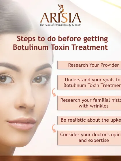 Planning to get a Botulinum Toxin treatment? Here are some important steps to consider, from researching your provider to understanding your goals and having realistic expectations about upkeep.