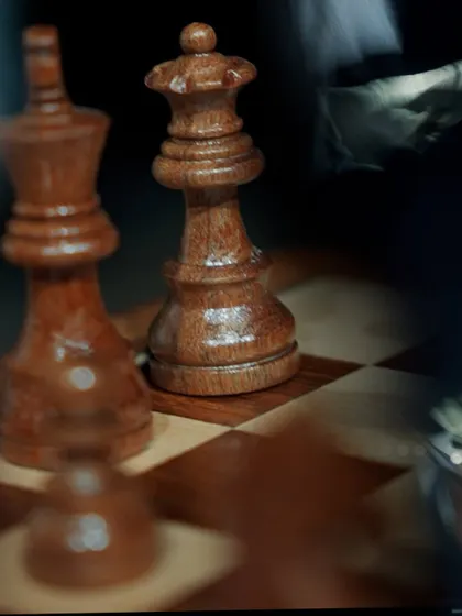A series of teaser images for my song "Jigre". These abstract shots of fire, chess, and motion were used to build anticipation and hint at the song's themes of power and struggle.