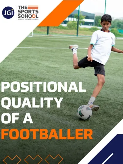 An infographic detailing the positional qualities of a modern footballer. We educate our players on the tactical nuances of every role on the pitch.