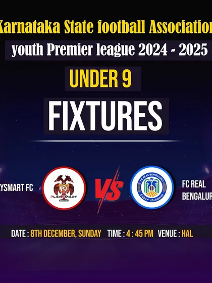 Another exciting match lined up for our U-9 team against FC Real Bengaluru.