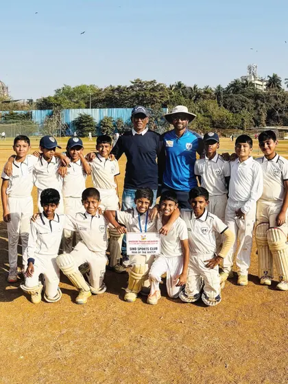 The full U12 squad after their victory. It was a superb all-round effort from the team, and I am proud of every single player for their contribution.