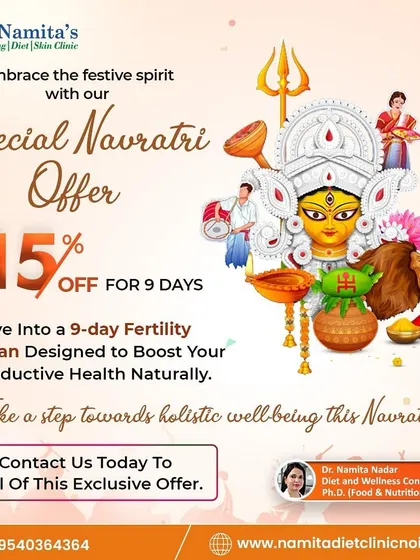 During Navratri, I offered a special 9-day fertility diet plan. This plan was designed to align with fasting traditions while providing essential nutrients to boost reproductive health naturally.