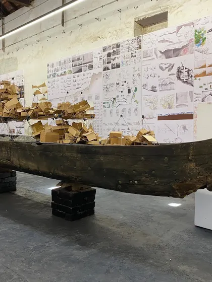 Student work on display at the SEED School of Design in Kochi. It was a pleasure to review the work and see the enthusiasm and hard work of the students and their mentors.