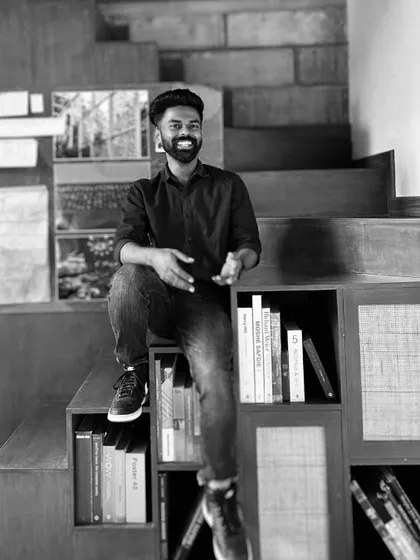 Nithin's can-do attitude and constant smile bring great energy to our studio.