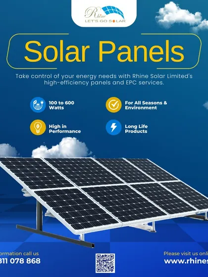 Take control of your energy needs with our high-efficiency panels. Our products range from 100 to 600 watts and are built for all seasons.