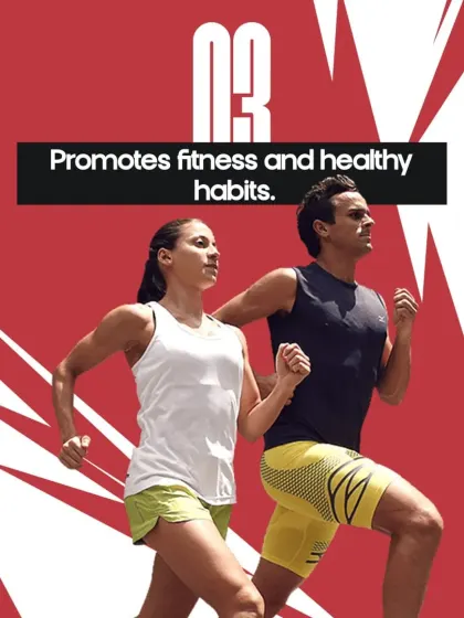 We promote fitness and healthy habits for all ages. Our programs are designed to instill a lifelong passion for physical activity.