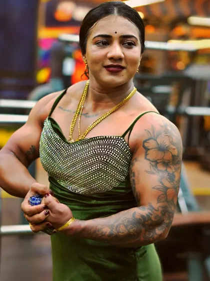 Striking a pose at a public event. It's a chance to connect with fans and aspiring athletes.