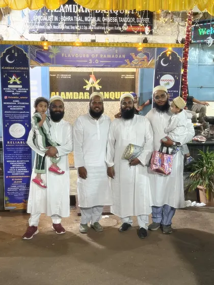 Friends and family from the Bohra community enjoying their time at our food festival.