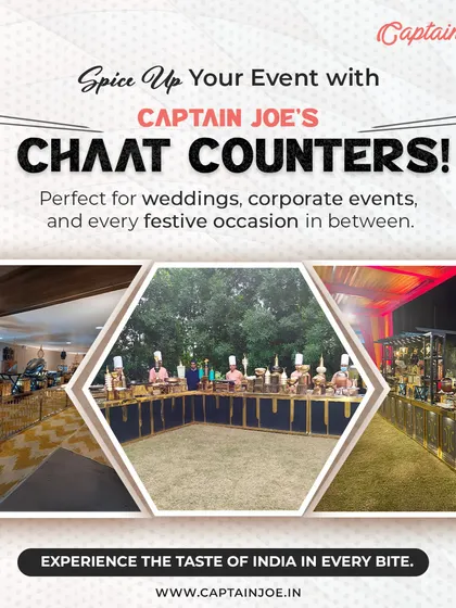 A live chaat counter is always a highlight, bringing interactive fun and tangy flavors to any wedding event. I set up professional and hygienic stations for everything from golgappas to tikki, perfect for Mehendi, Sangeet, or the main reception.