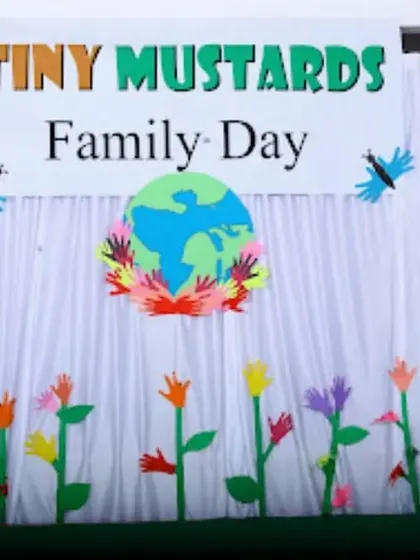 The stage is set for our Tiny Mustards Family Day. This annual event is a highlight of our year, bringing children, parents, and teachers together for a day of performances and connection.