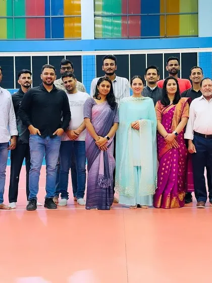 Celebrating Diwali with the 61st NIS Batch at SAI Bangalore. We are more than a team; we are a family that celebrates together.