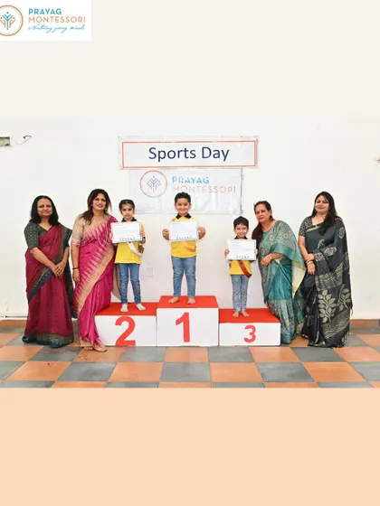 Another group of happy winners from our JP Nagar Sports Day.