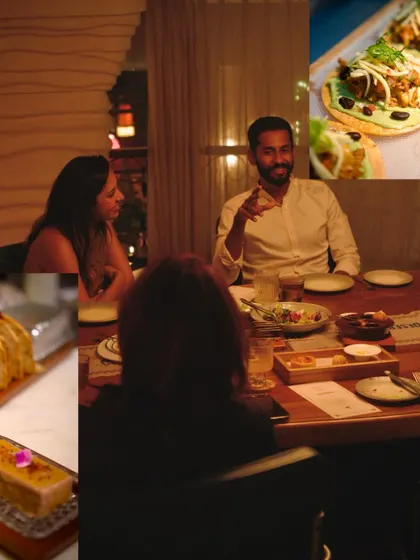 A preview of my brand new 2024 menu, shared with a select group of loyal guests. This collage shows the new dishes and the happy faces of those who got the first taste.