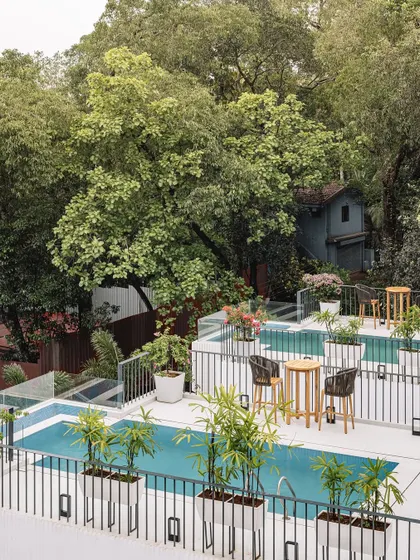 Even small details can make a big impact. At the Tellado Villas, the custom-patterned metal boundary provides safety while naturally tying into the home’s design. It is a reminder that forgotten details often hold the key to a cohesive and purposeful space.