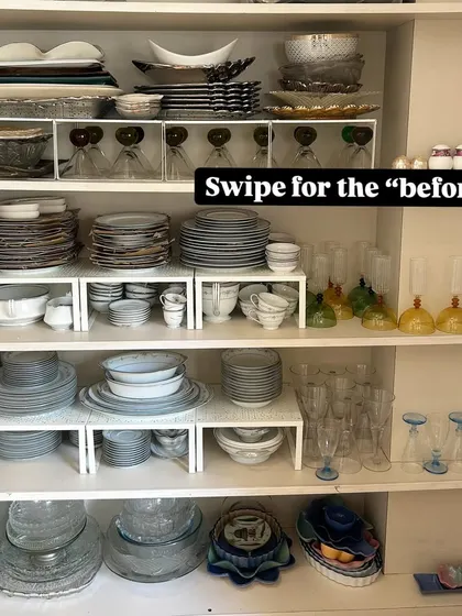 An organized crockery cabinet prevents breakage and makes setting the table quick and easy for your staff. I use simple tools like shelf risers to create designated spots for every set, protecting your valuable dinnerware while making it fully accessible.