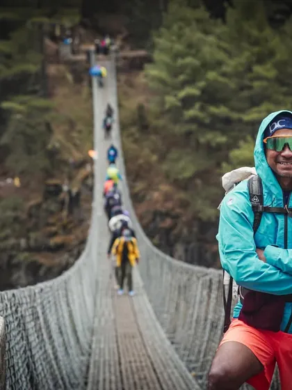 Our CEO, Bharath, leading by example on the trail to Lhotse, the fourth highest mountain in the world. We believe in being on the ground, sharing the challenges and triumphs with our teams, and leading with experience, patience, and heart.