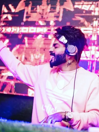 Throwback to a great night in Kolkata. The joy on my face comes from seeing the crowd connect with the music. This is the feeling I aim to capture in every track I produce.