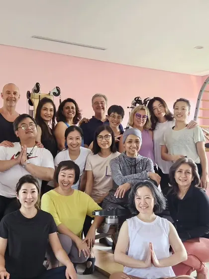 Our group after finishing a course on the Shoulder Girdle. There is always so much to learn, and it's great to do it together.