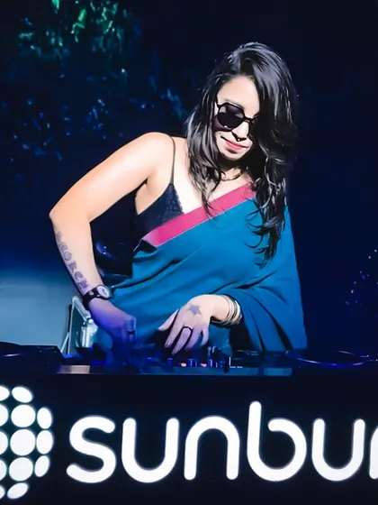 A shot from my set at Sunburn Festival. It's always a thrill to be a part of one of India's biggest electronic music festivals.