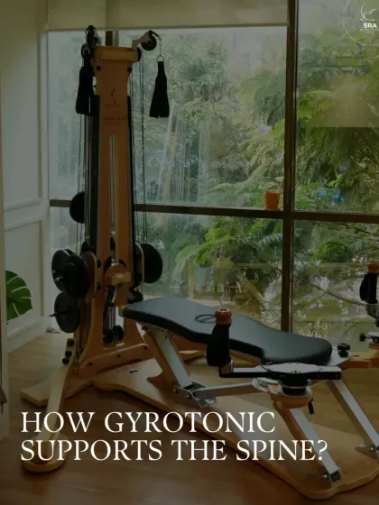 How does Gyrotonic® support the spine? Through gentle spirals and circular patterns, it creates space in the joints, improves mobility, and builds a different kind of strength that is long and fluid.
