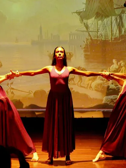 The choreography for "Dido and Aeneas" was created to complement the opera's powerful score, showcasing our ability to create new work for collaborative projects.