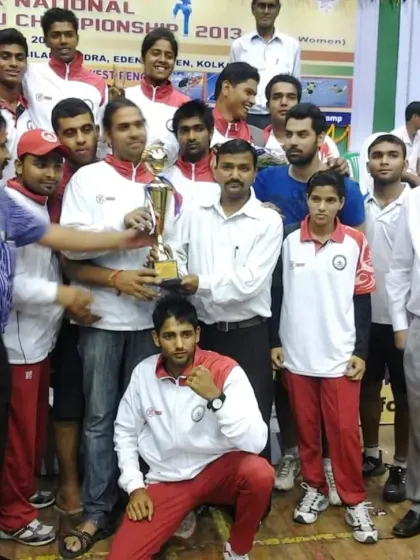 Precious memories from the Junior National Wushu Championship in 2013. Our team celebrating with the trophy after a successful competition.