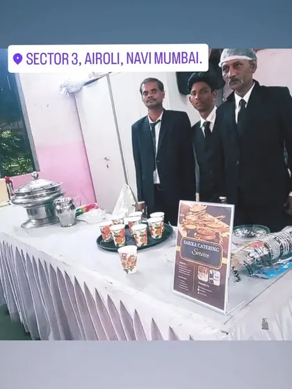 Successfully delivering two events at two different locations at the same time. This was one of our teams ready for service in Airoli.