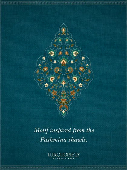 This is the core motif that inspired the Zaina Bagh collection. Drawn from the heart of a Pashmina shawl, this intricate floral diamond pattern forms the building block for our heritage wallpaper designs.